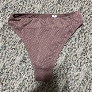 A&F swim high waisted bottom cheeky